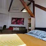 Spacious Historic Attic Loft In Center 62 M Apartman