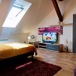 Spacious Historic Attic Loft In Center 62 M Apartman *