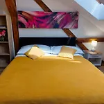 Spacious Historic Attic Loft In Center 62 M Hradec Králové