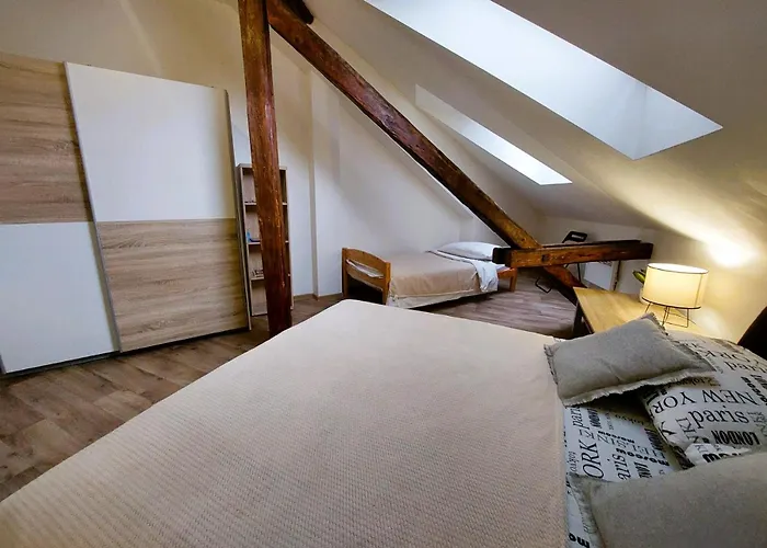 Apartamento Spacious Historic Attic Loft In Center 62 M Hradec Králové